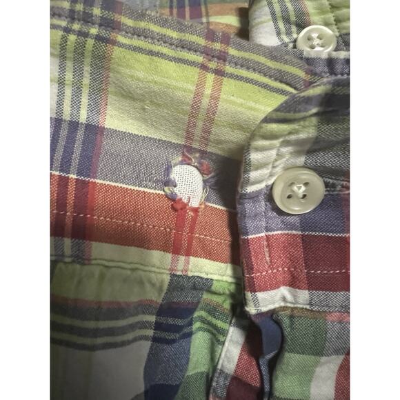 Ralph Lauren Shirt Mens Extra Large Classic Fit Plaid Oxford Long Sleeve Shirt - Picture 5 of 7